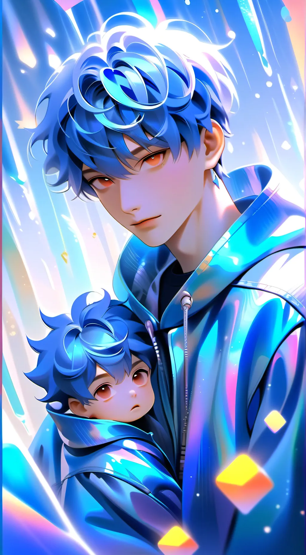 ai character: Weird strict dad background
