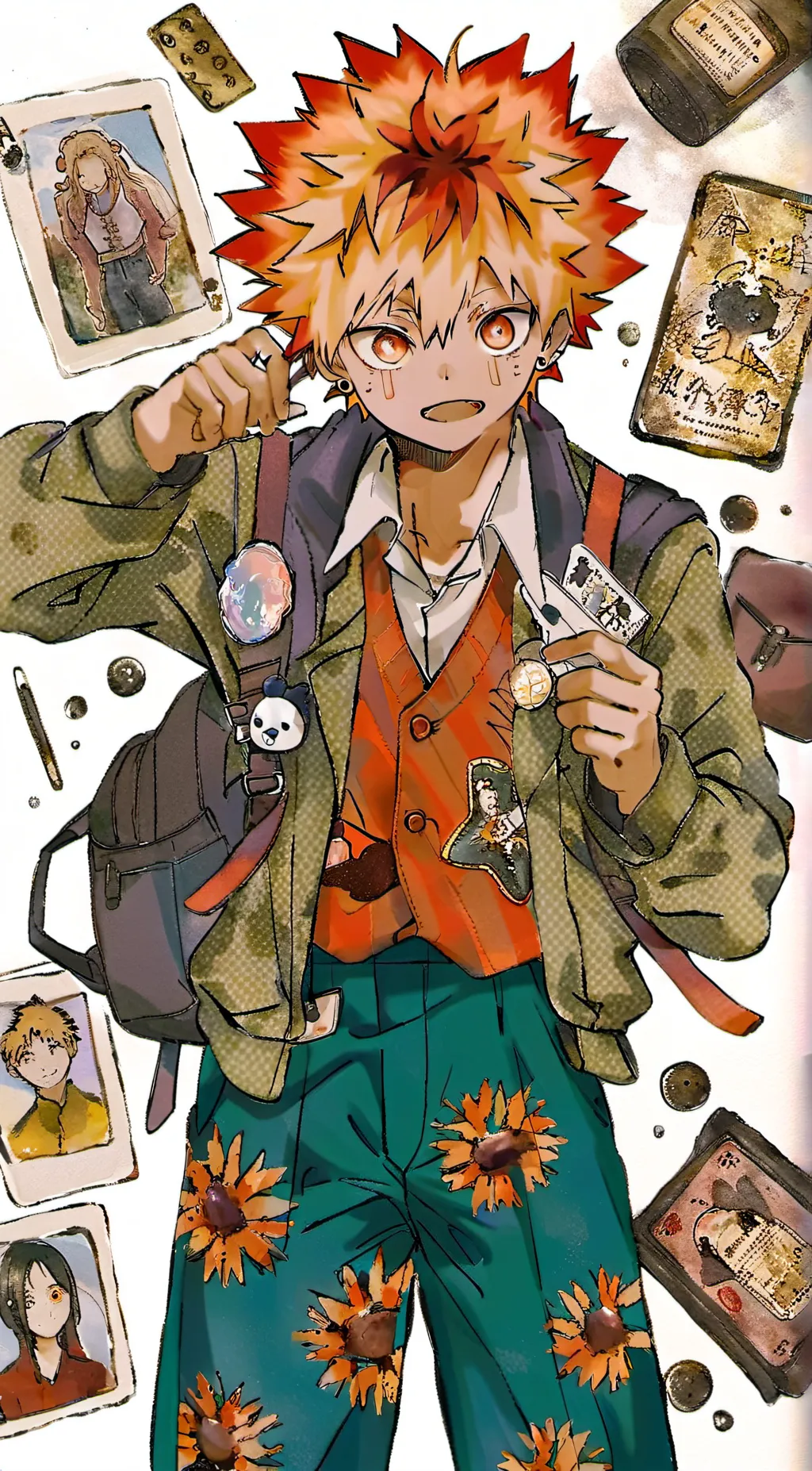 ai character: MHA MEEP background
