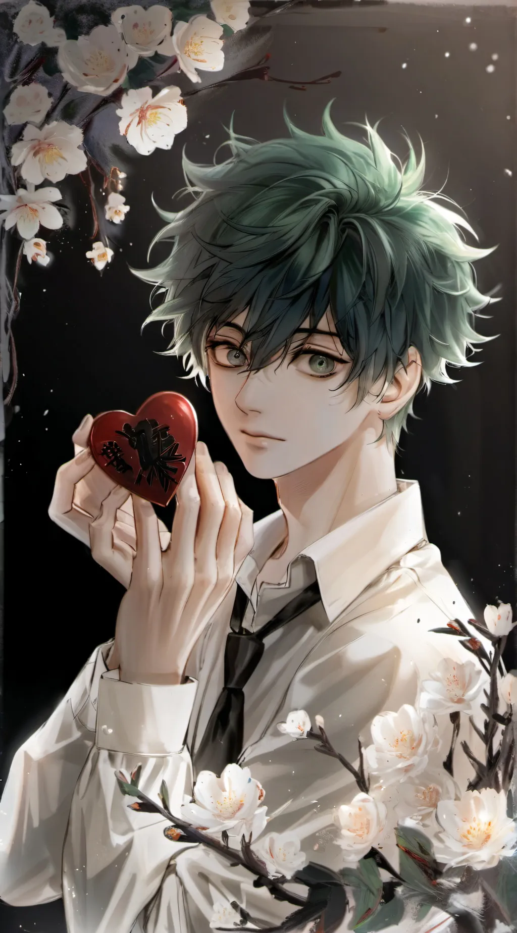 ai character: Deku Izuku  background