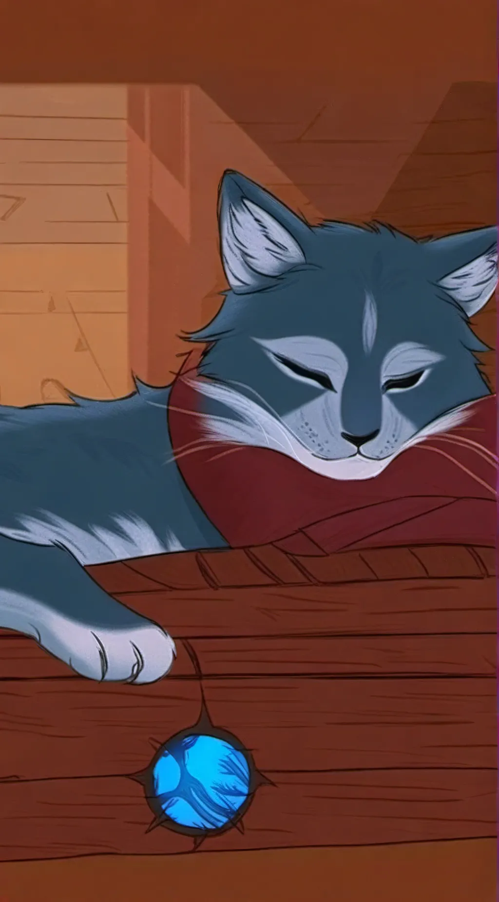 ai character: Bluestar  background