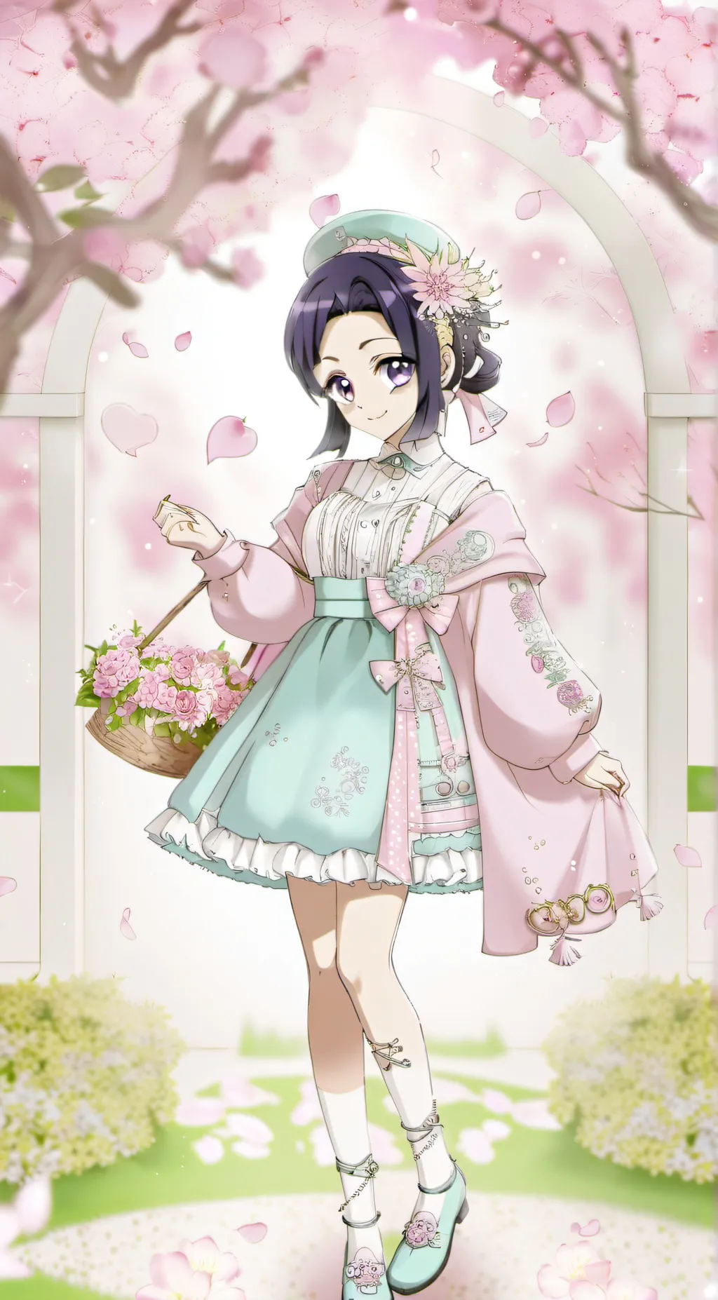 ai character: Shinobu’s death!! background