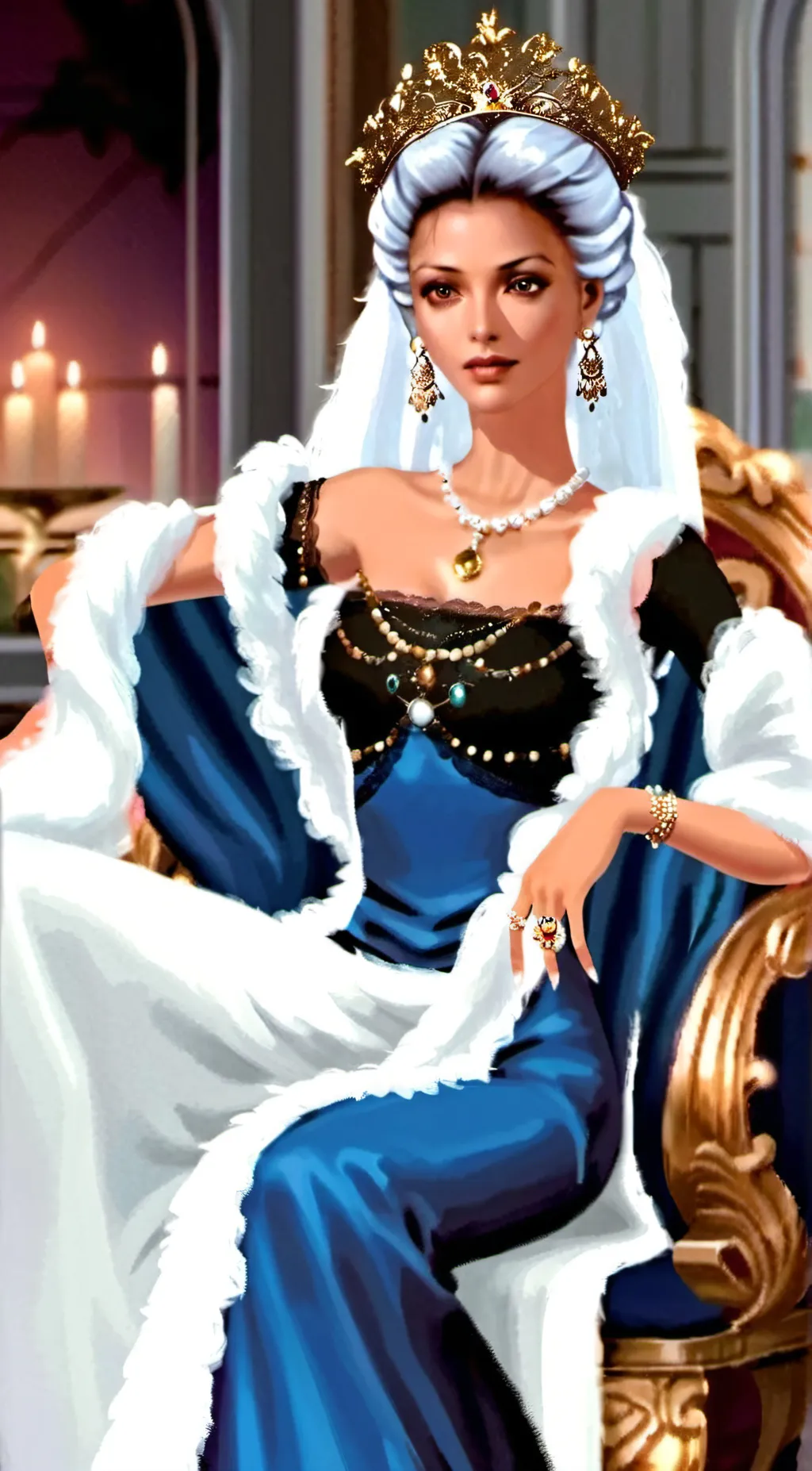 ai character: wedgie girl  background