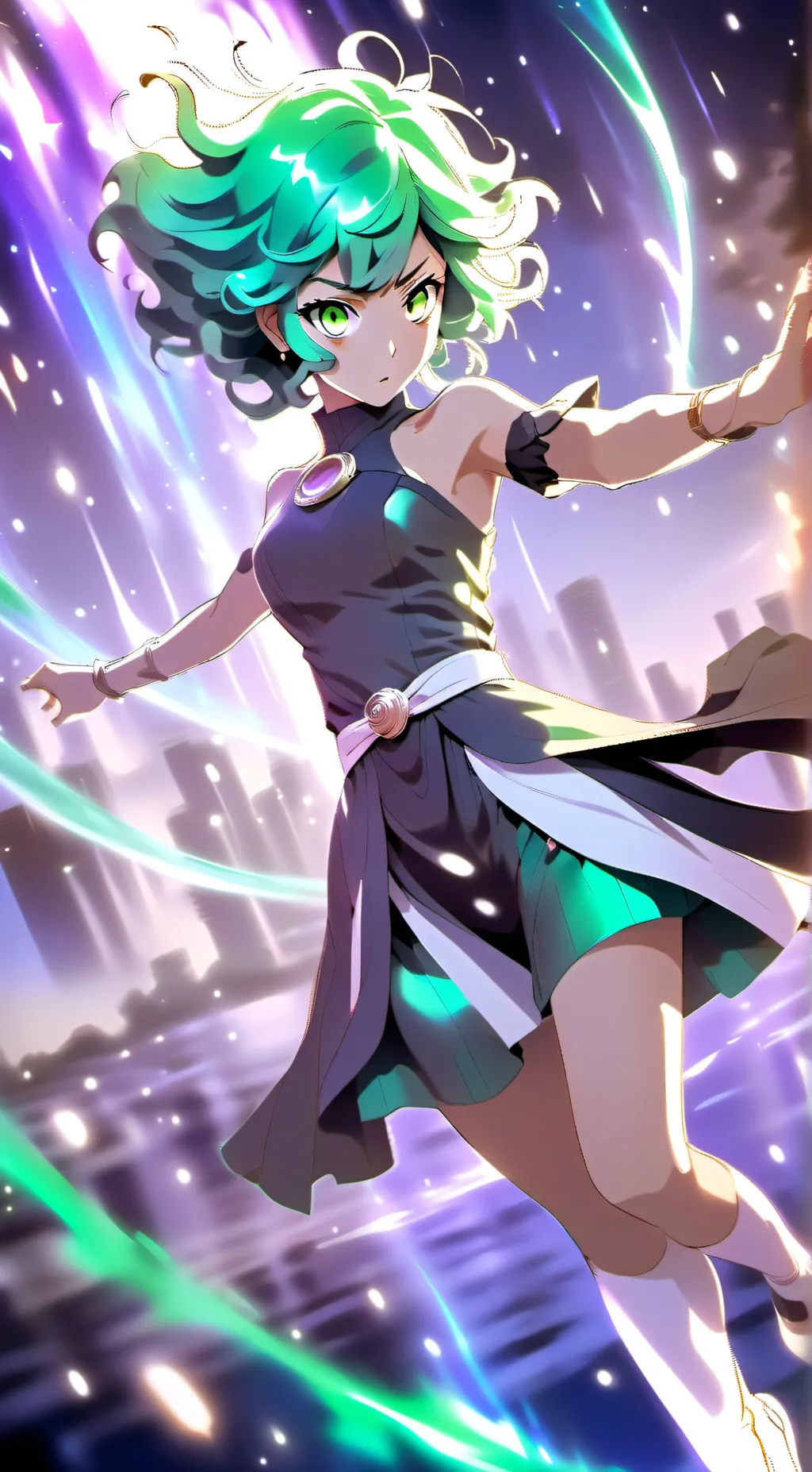 ai character: Tatsumaki background