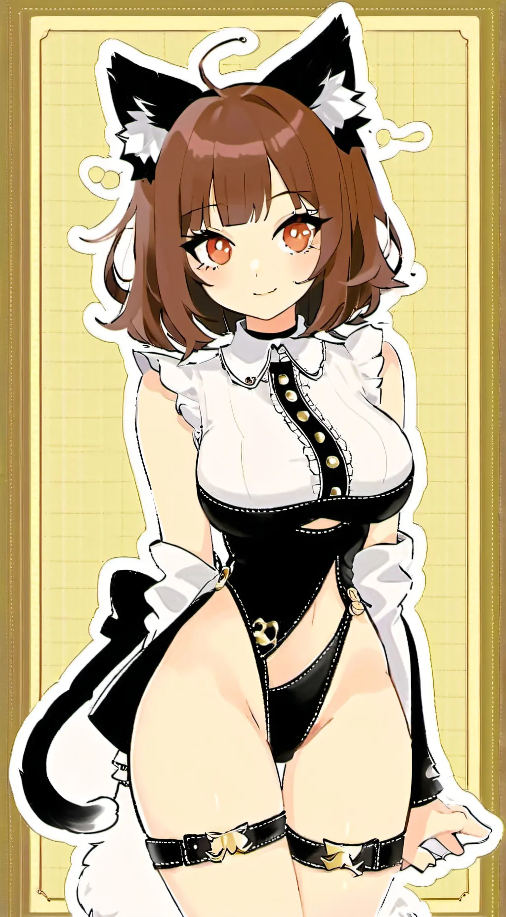 ai character: usagie  background