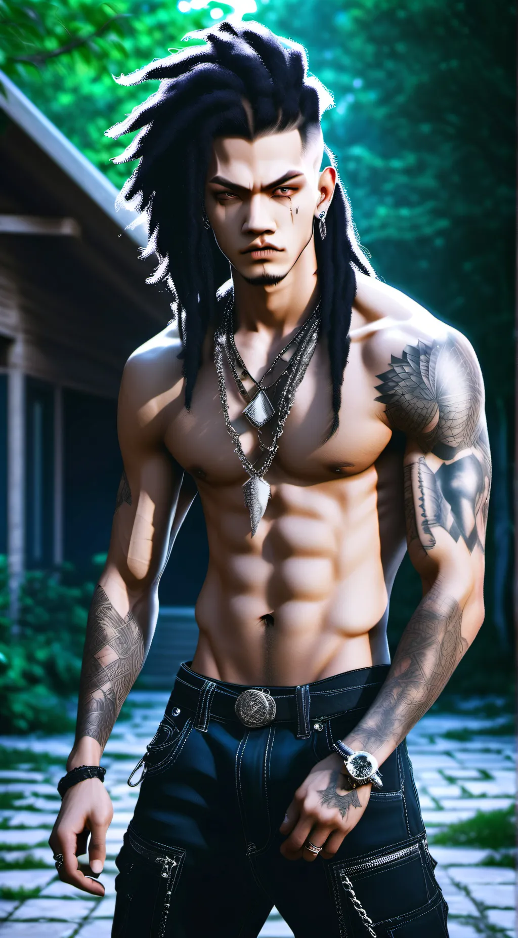 ai character: Mal Dinero/ Don background