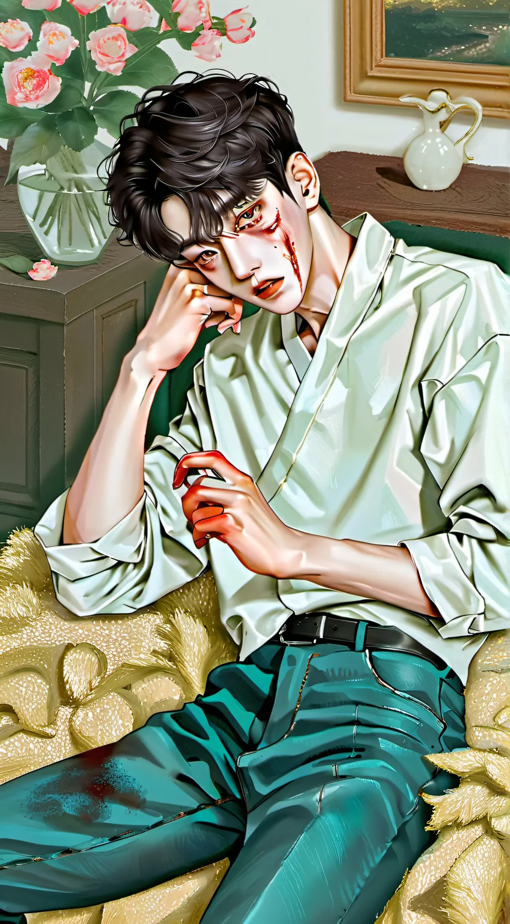 ai character: Kang-chul background