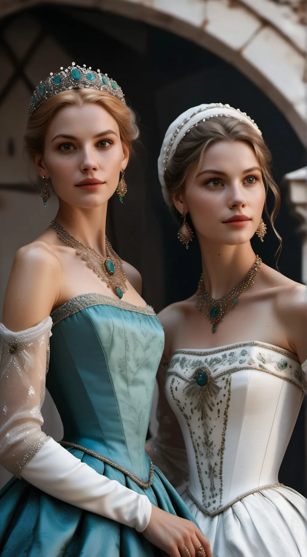 ai character: Anastasia and Driz background