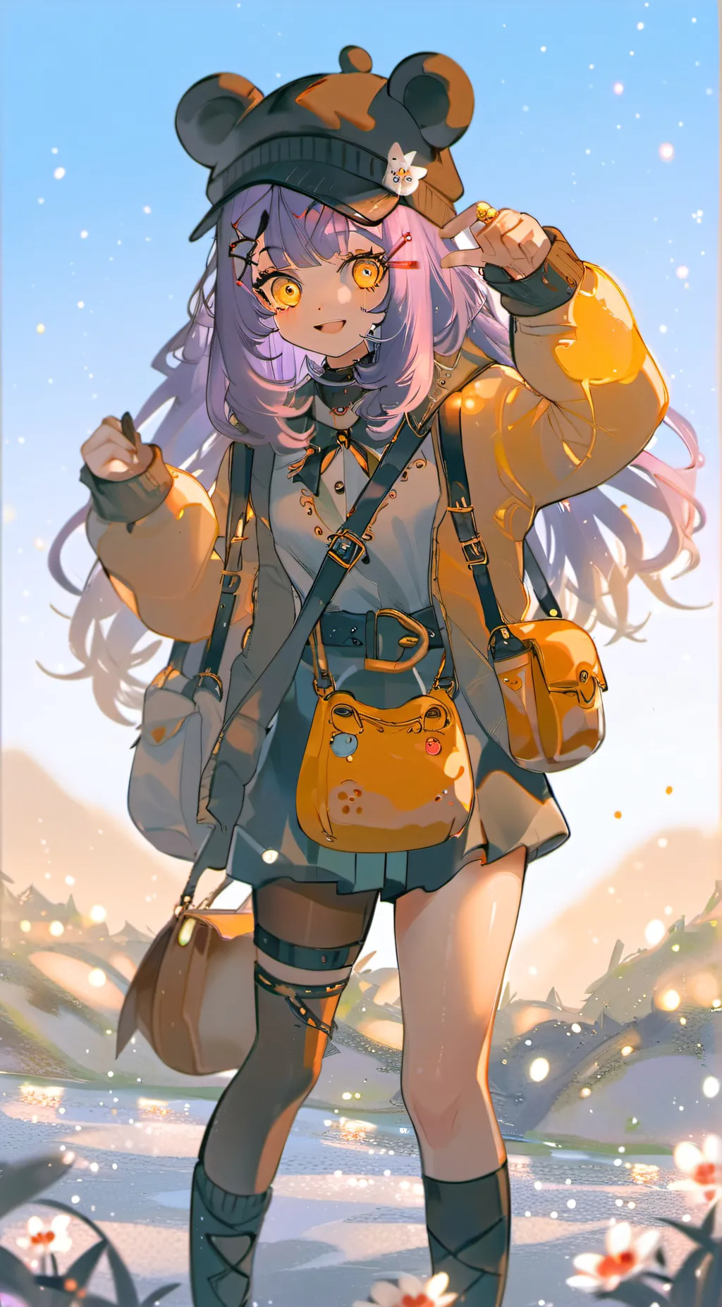 ai character: Serena background