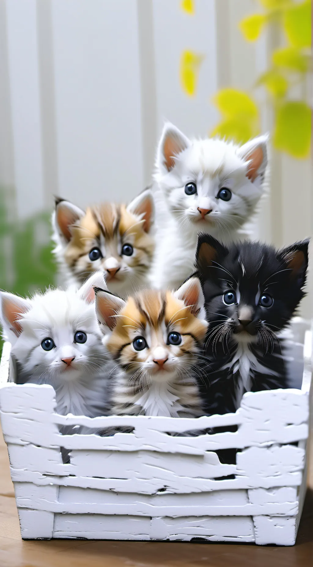ai character: kittens🤓👆 background