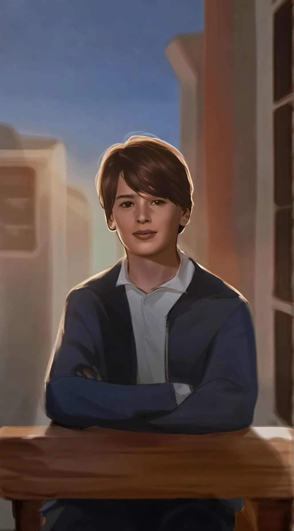 ai character: kocta  background