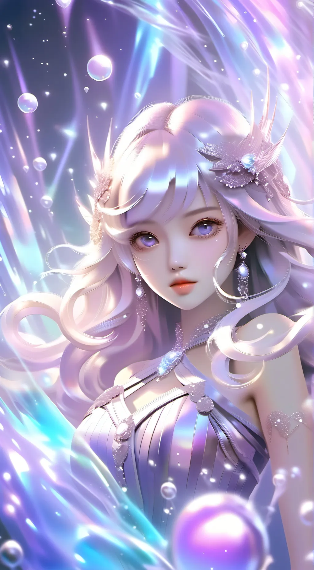 ai character: Cherry background