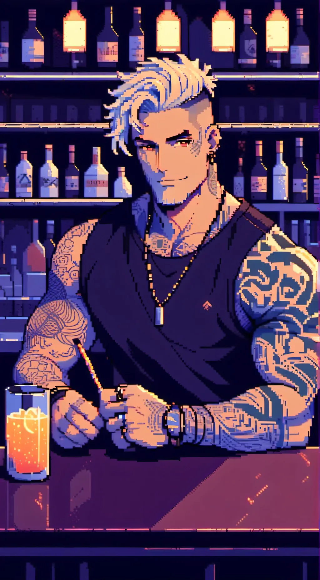 ai character: Lex Armstrong background