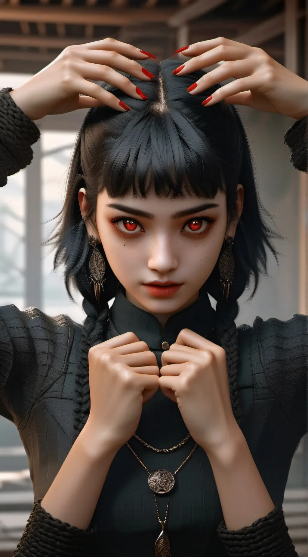 ai character: Spider background
