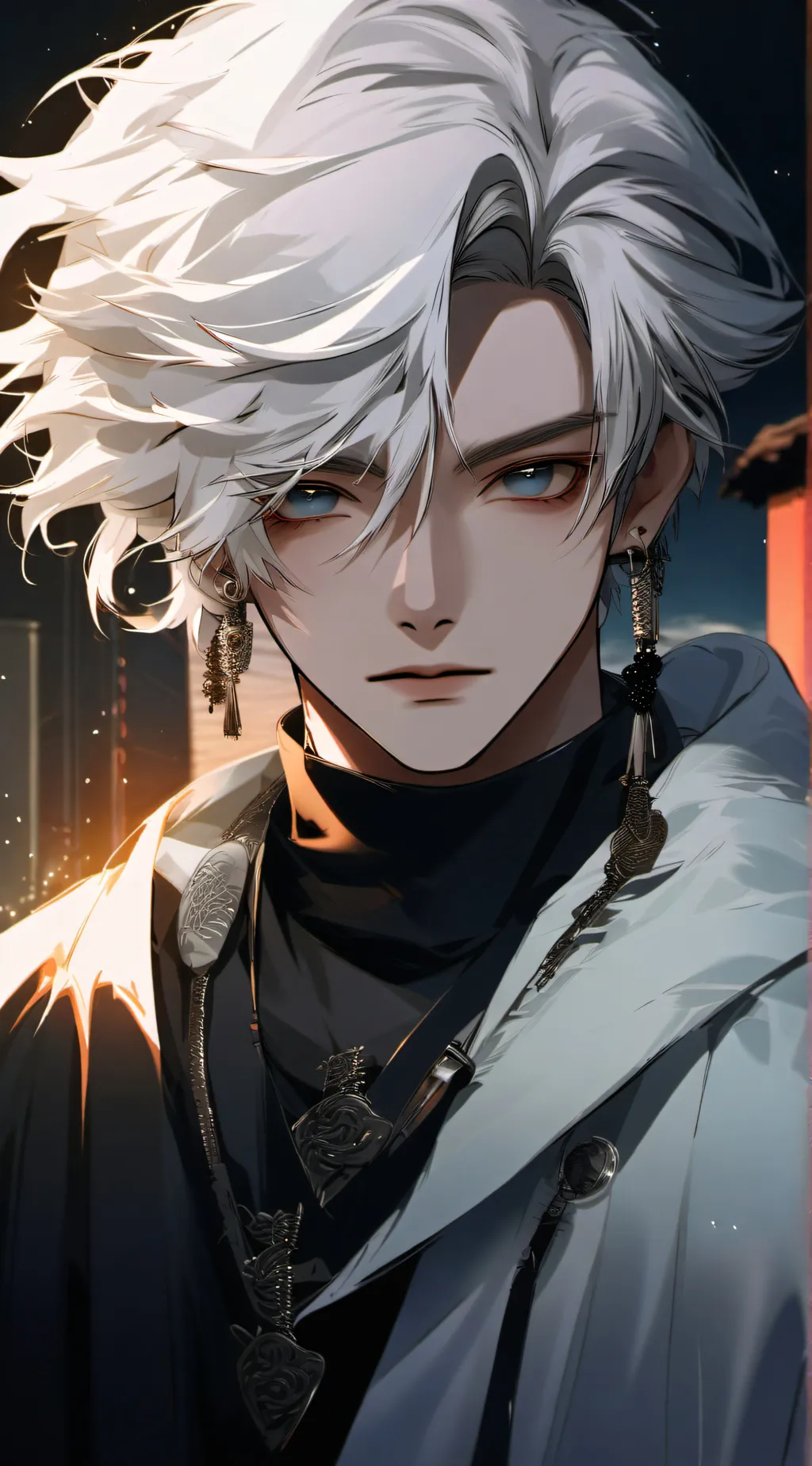 ai character: Damien background