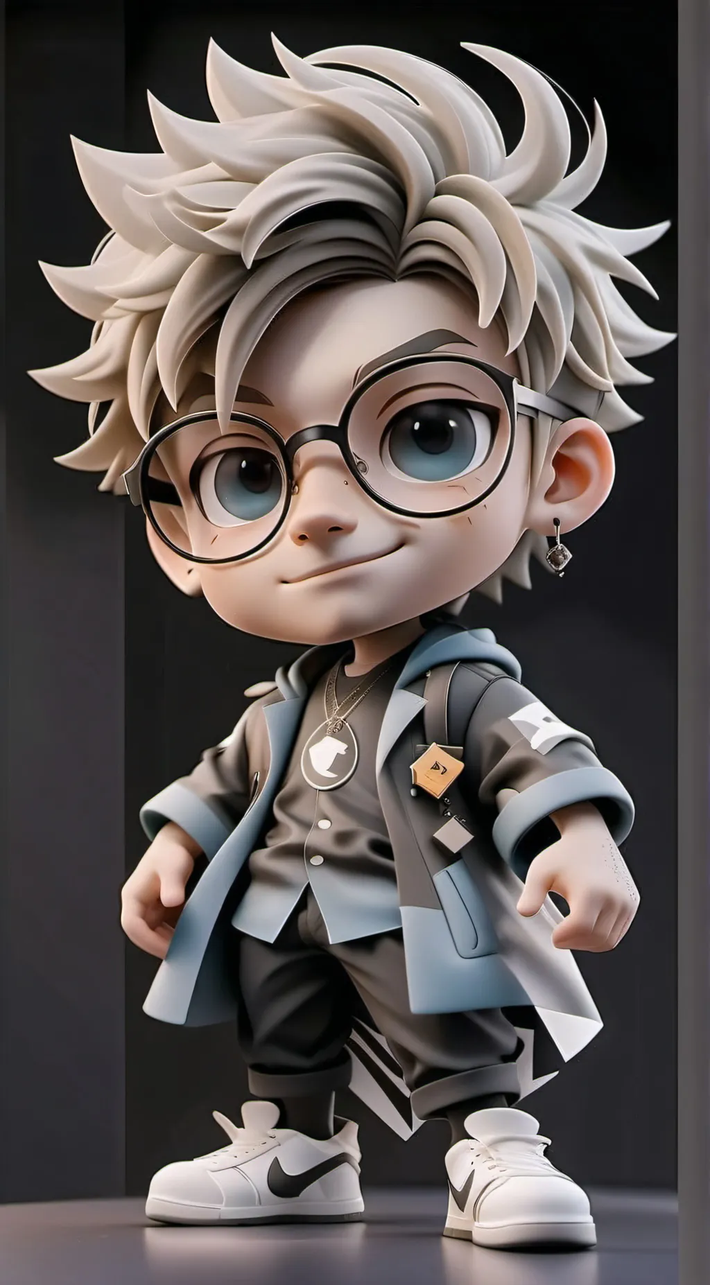 ai character: Little midget background