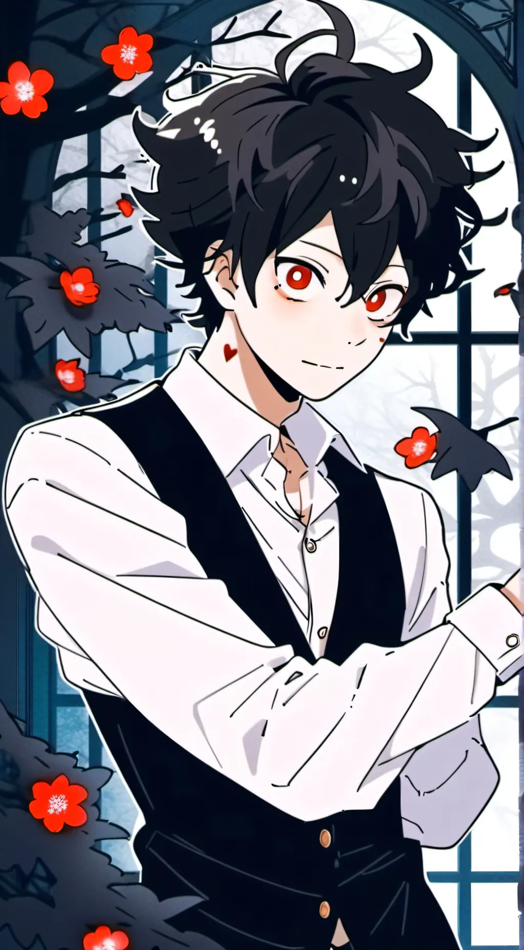 ai character: caleb background