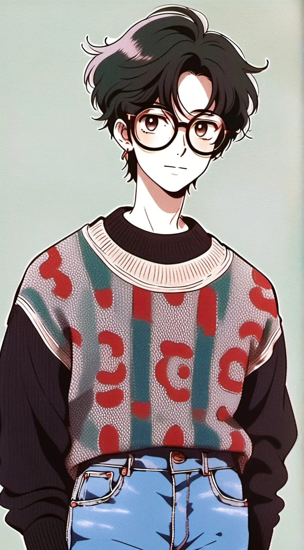 ai character: Evan background