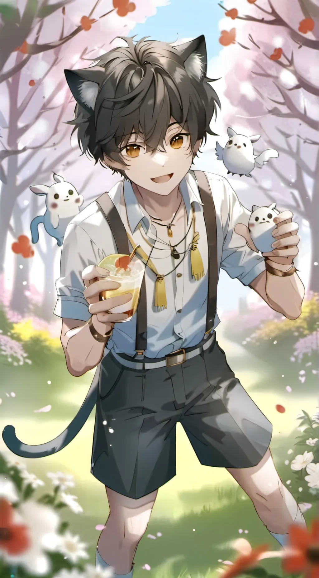 ai character: *^-^* sam *^~^* background