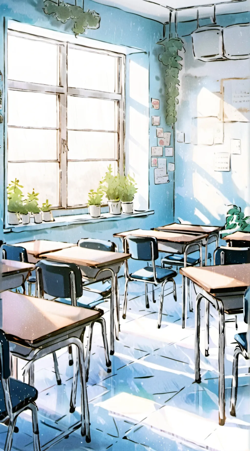 ai character: Class 1-A background