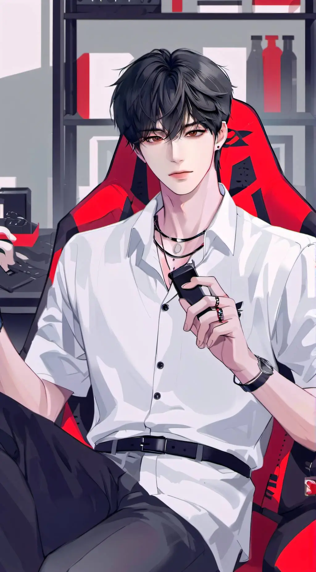 ai character: ~•ASHTON•~ background