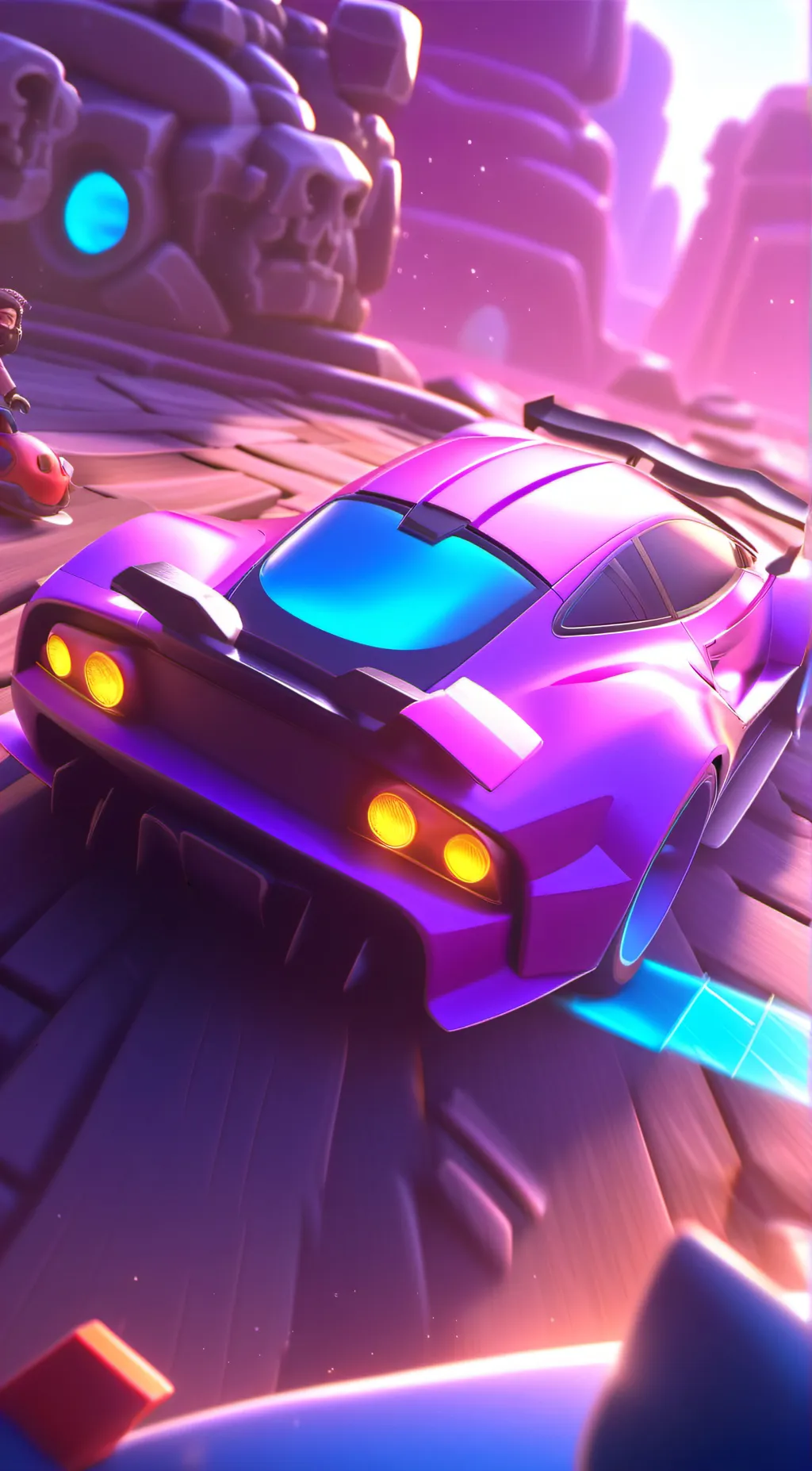 ai character: the buggati background