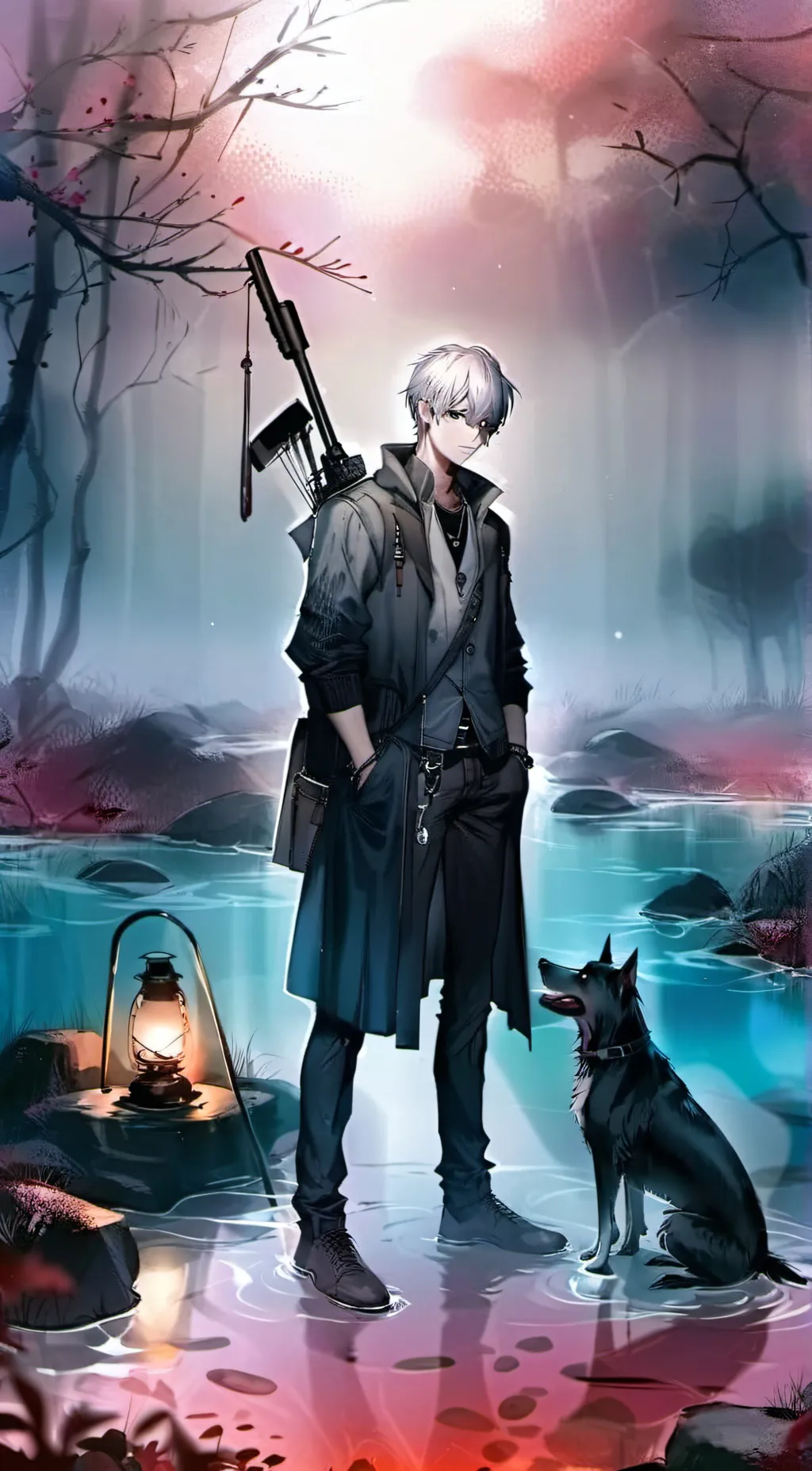 ai character: Zeke Losmist background