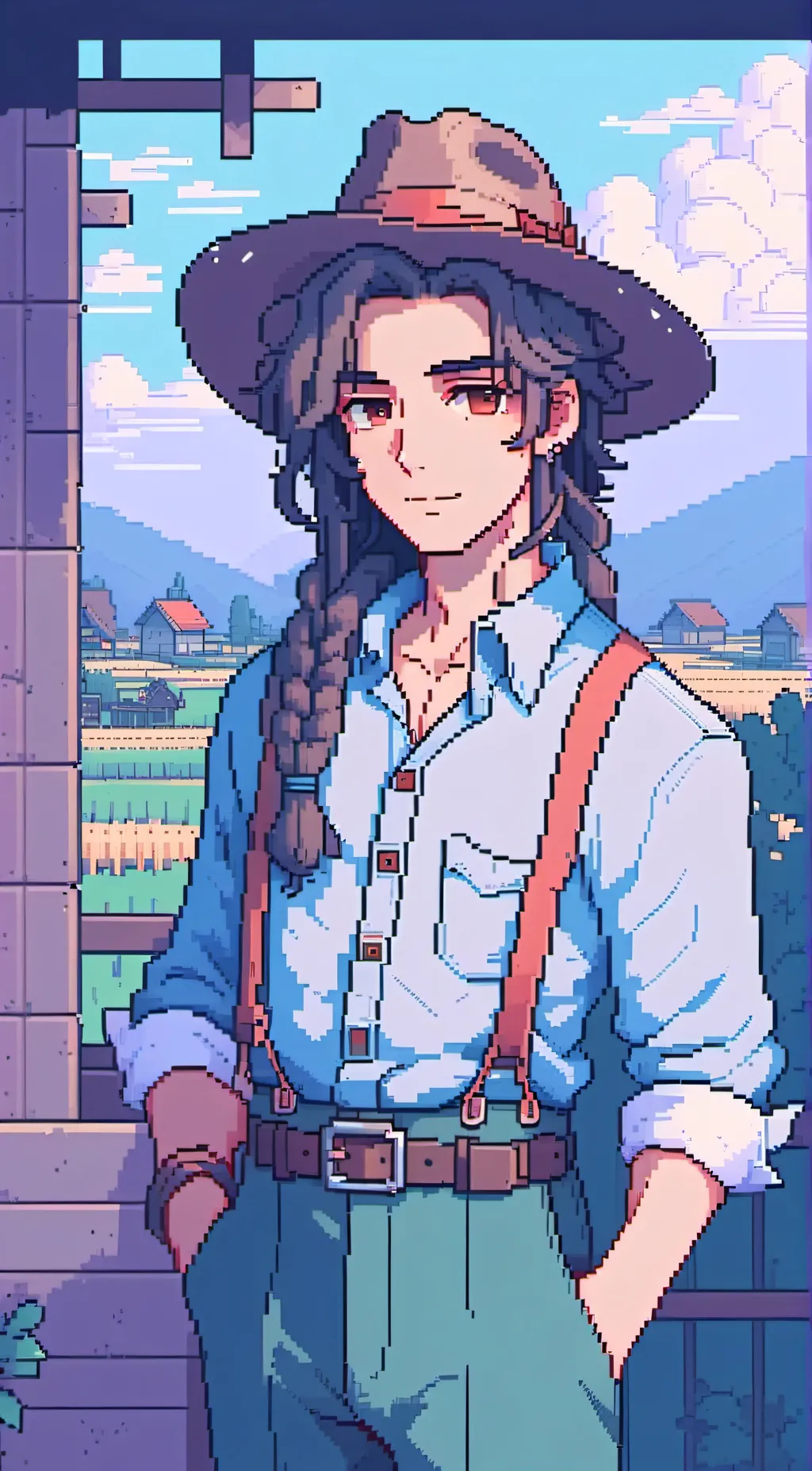 ai character: Scott, (SDV) background