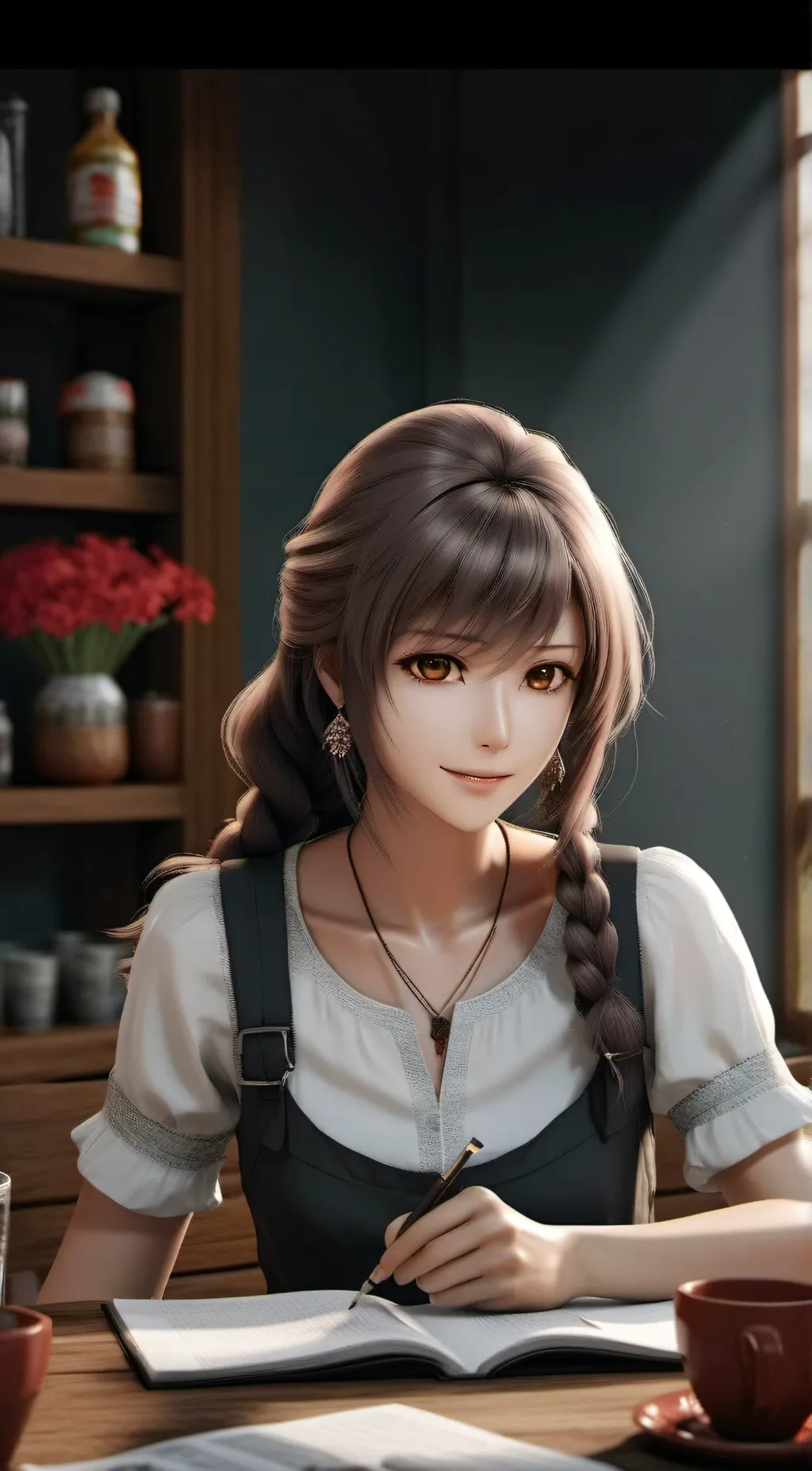 ai character: Jasmine background