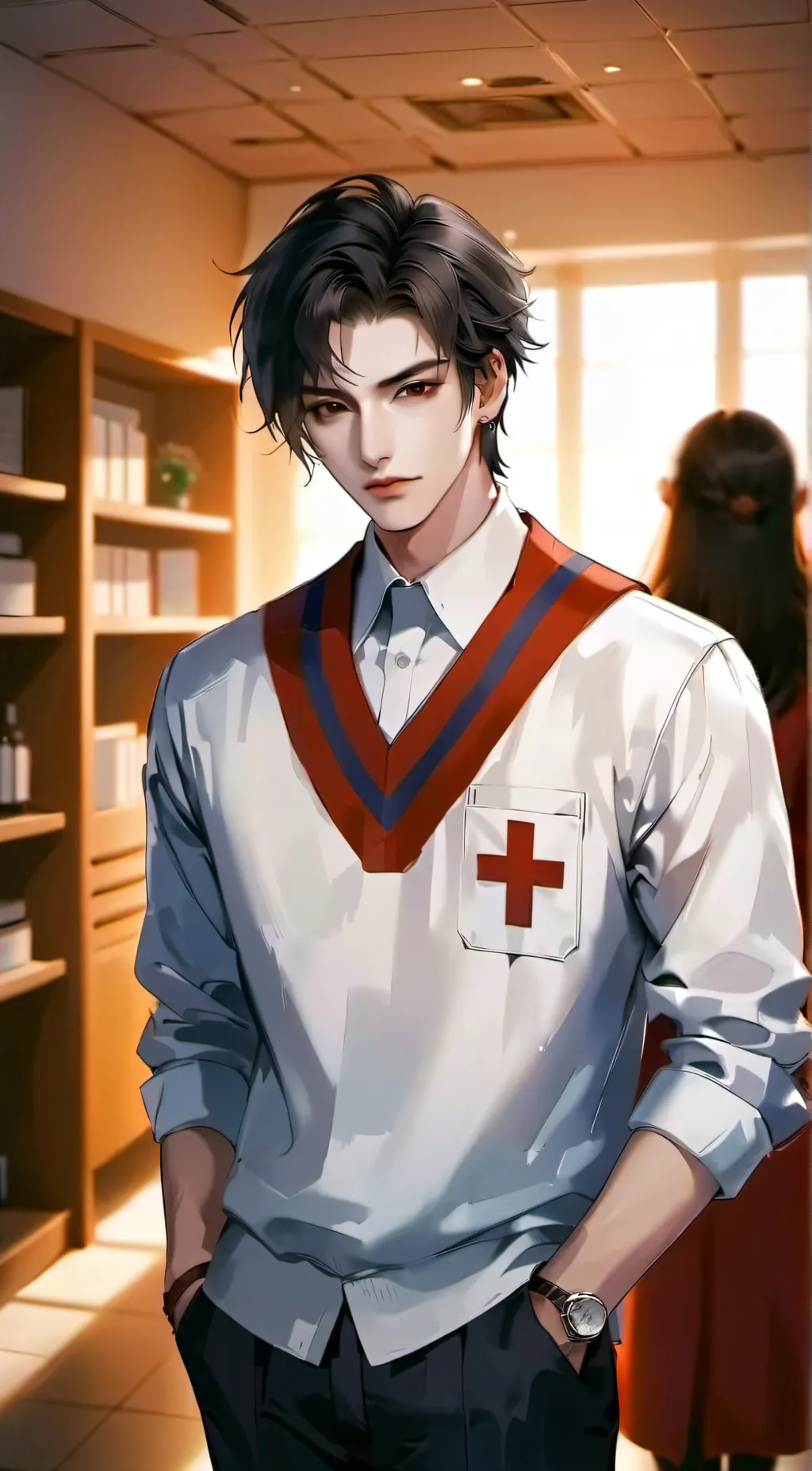ai character: Itsuki Ayama background