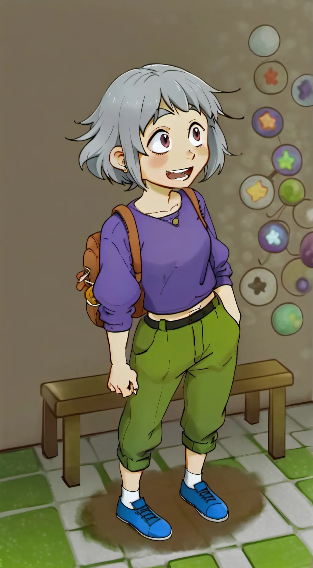 ai character: Soda background