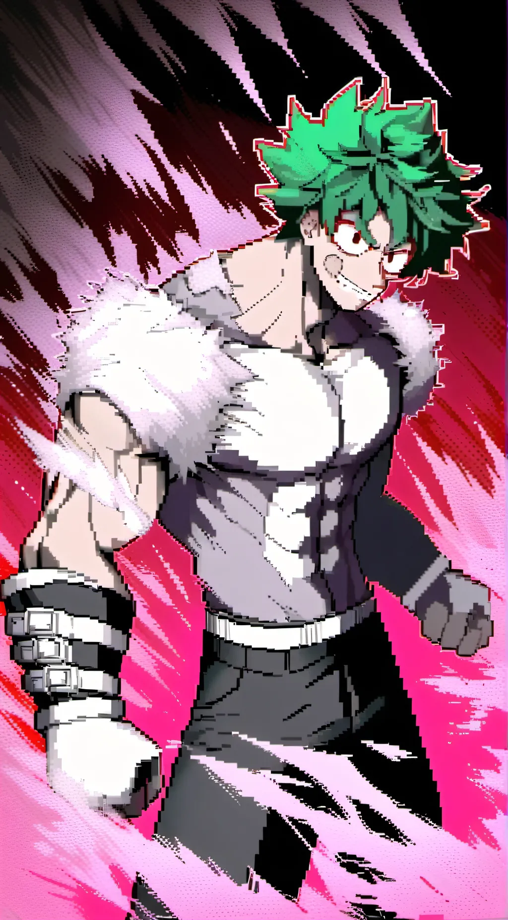 ai character: katsuki bakugo  background