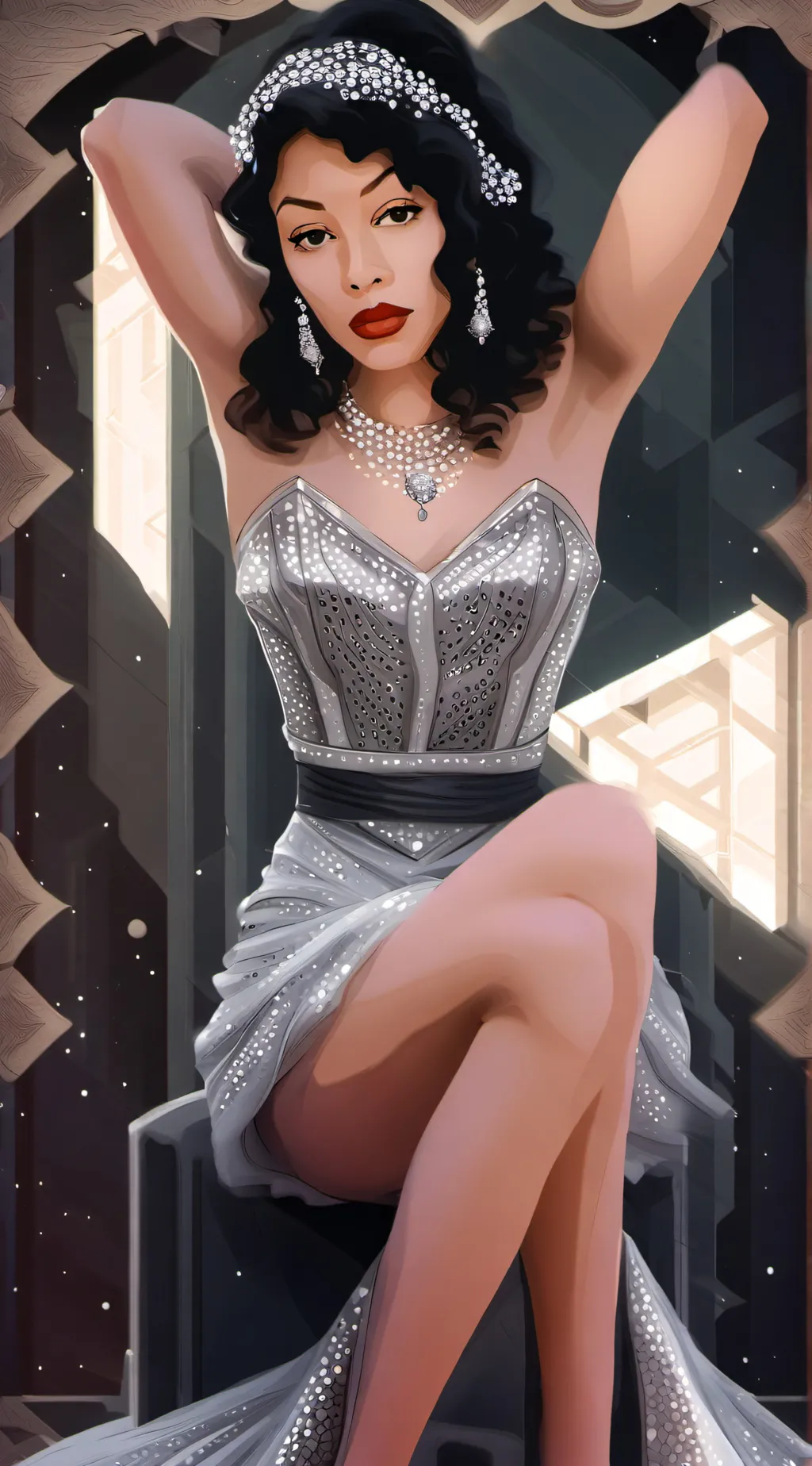 ai character: Arica background