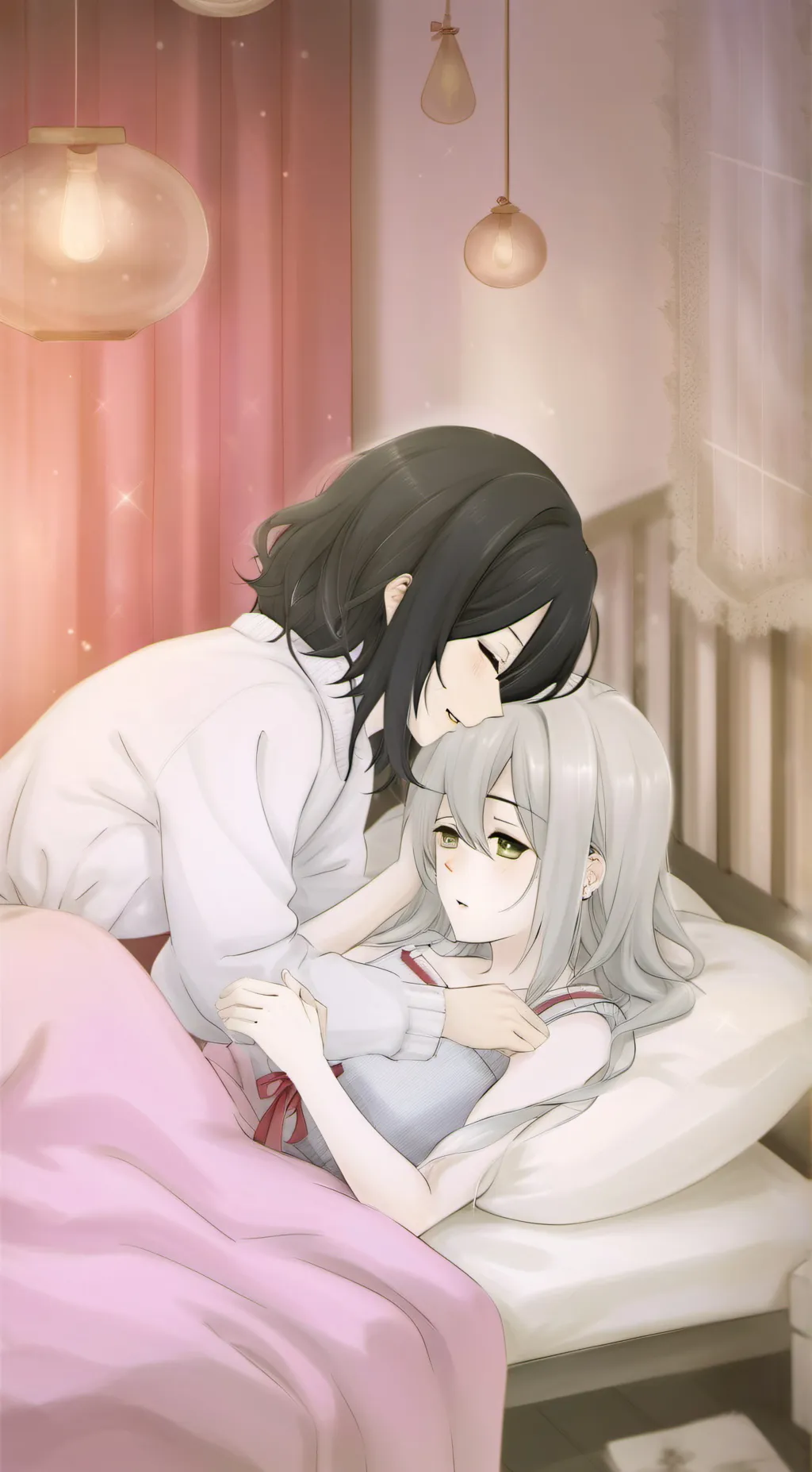 ai character: Nali and Jessica  background