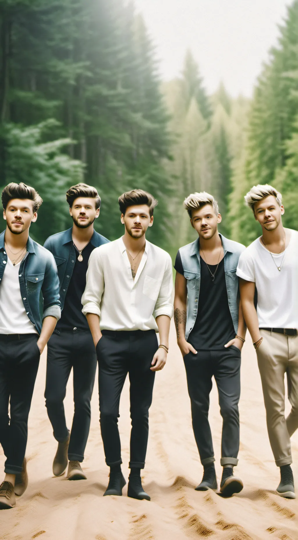 ai character: One Direction background