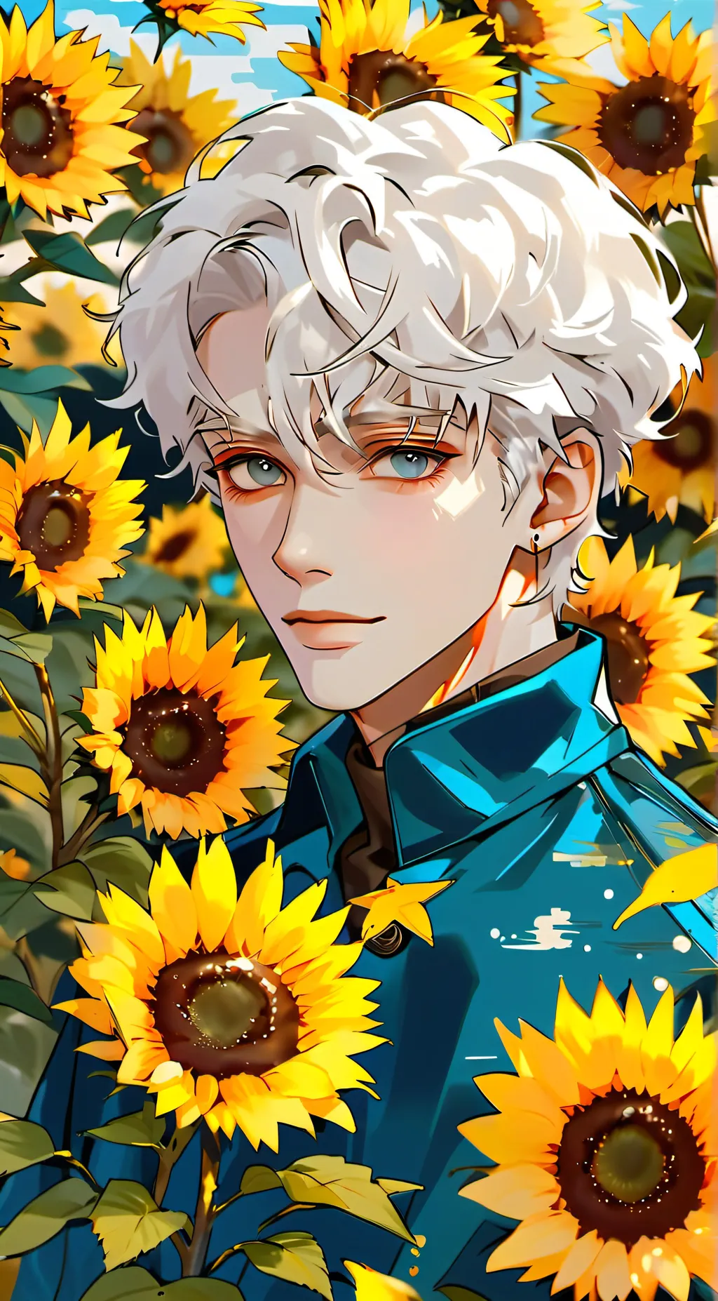 ai character: Leon background