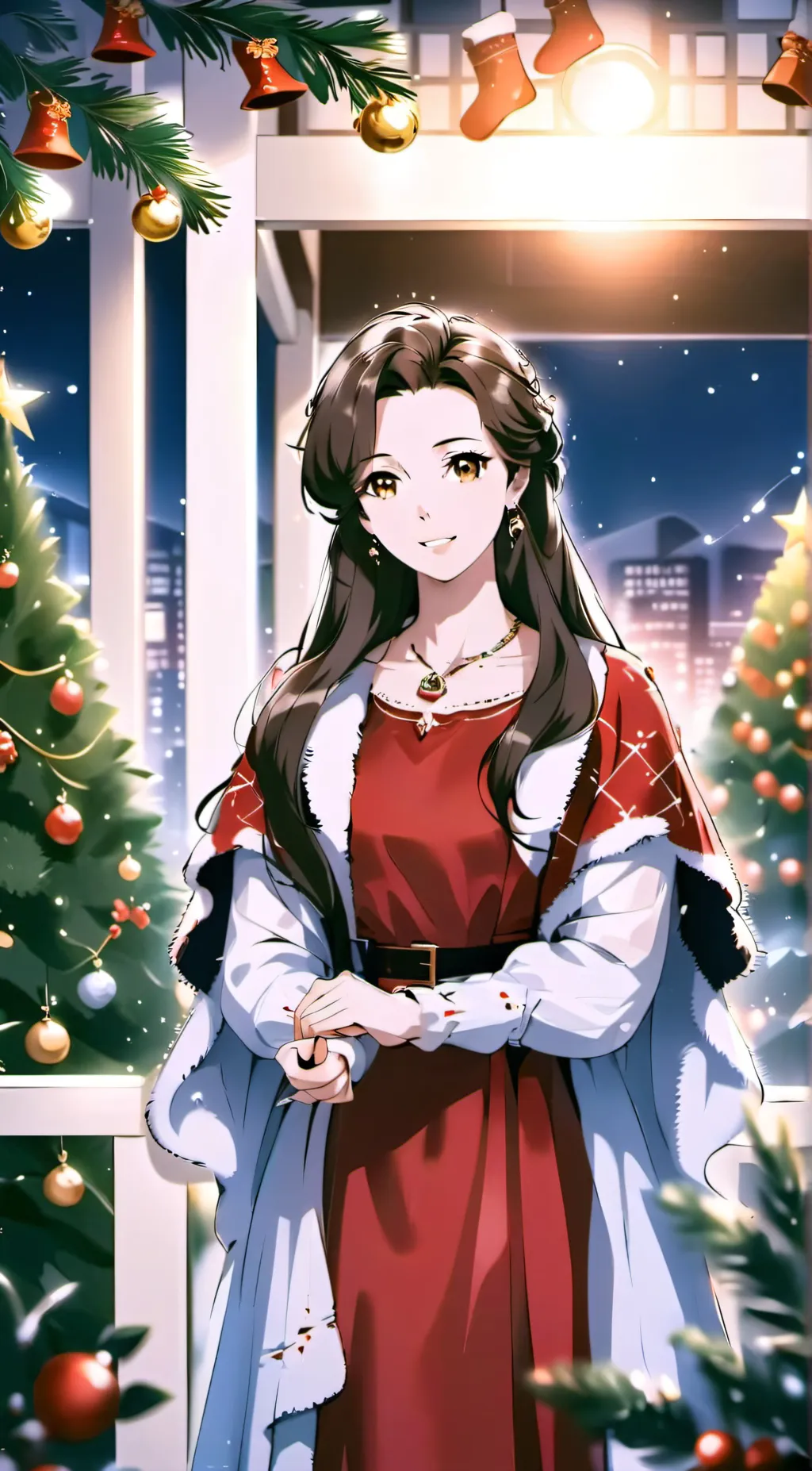 ai character: Dawn Ice background