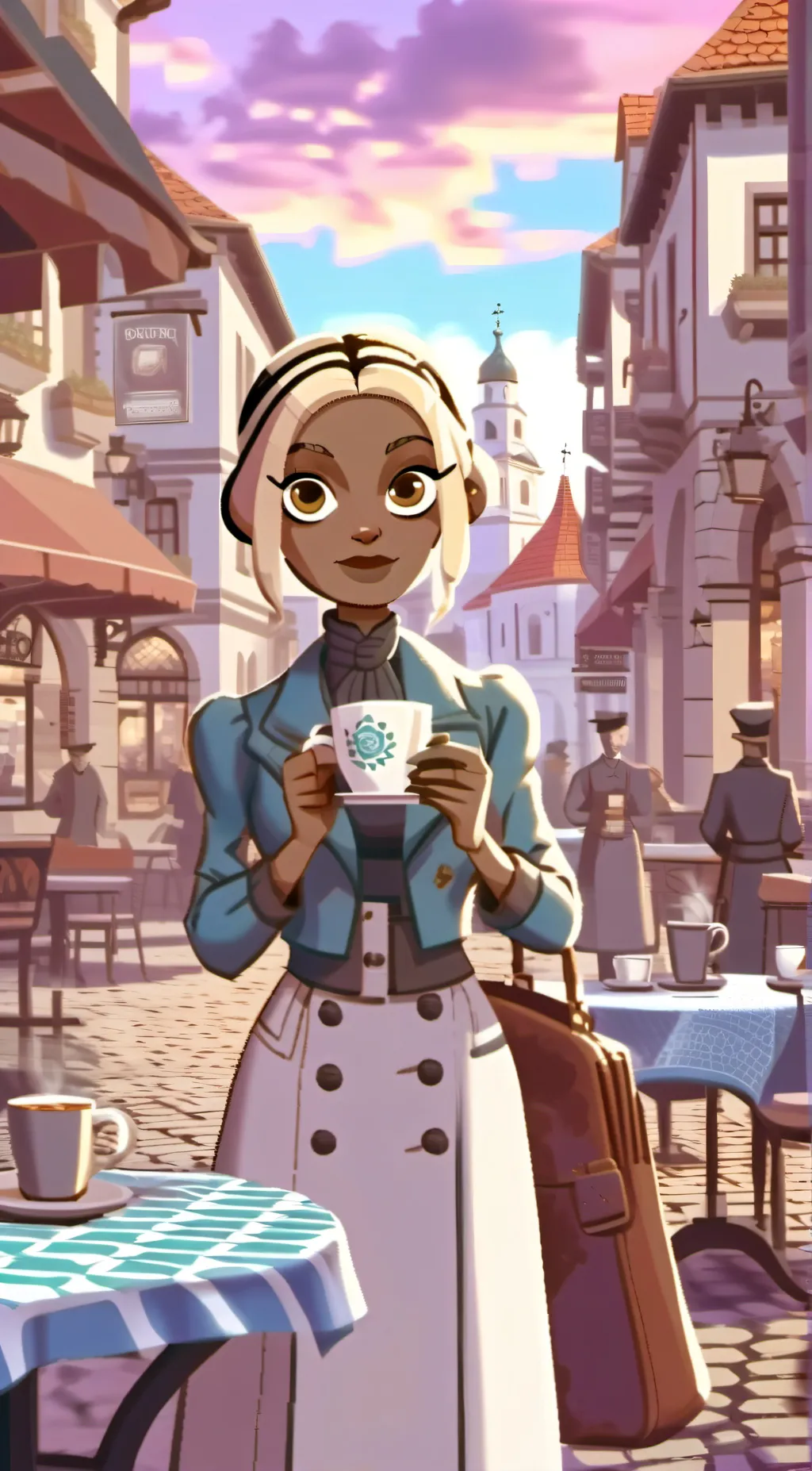 ai character: Kaylee background