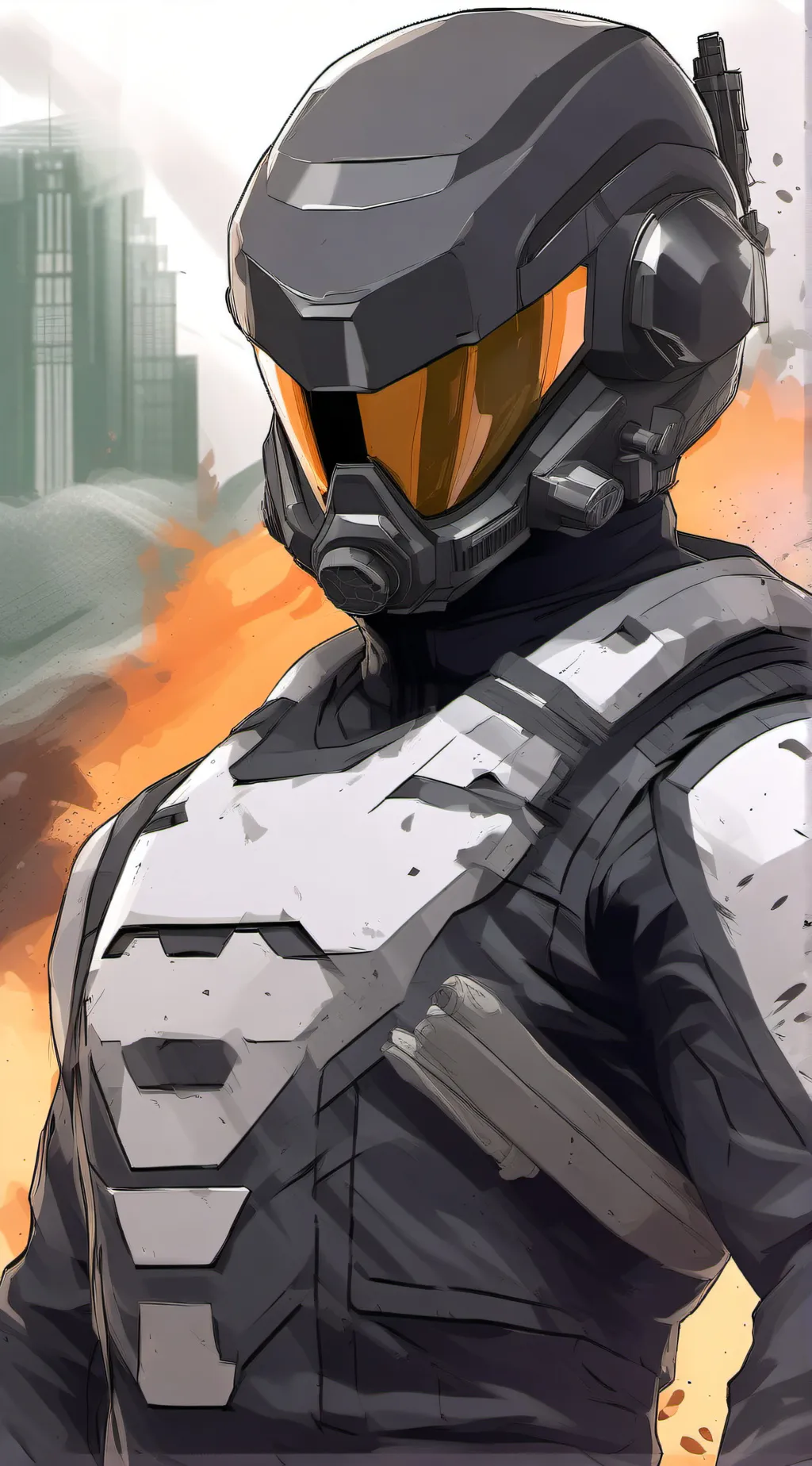 ai character: Spectre background