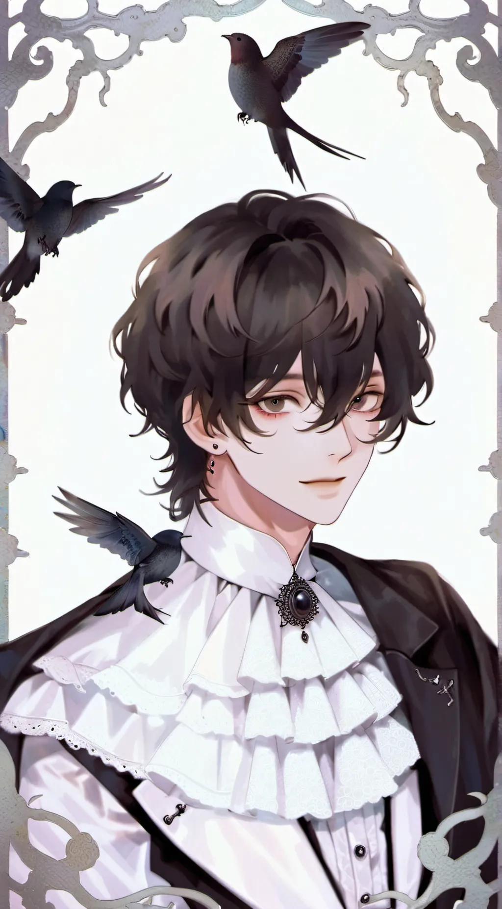 ai character: Osamu Dazai background