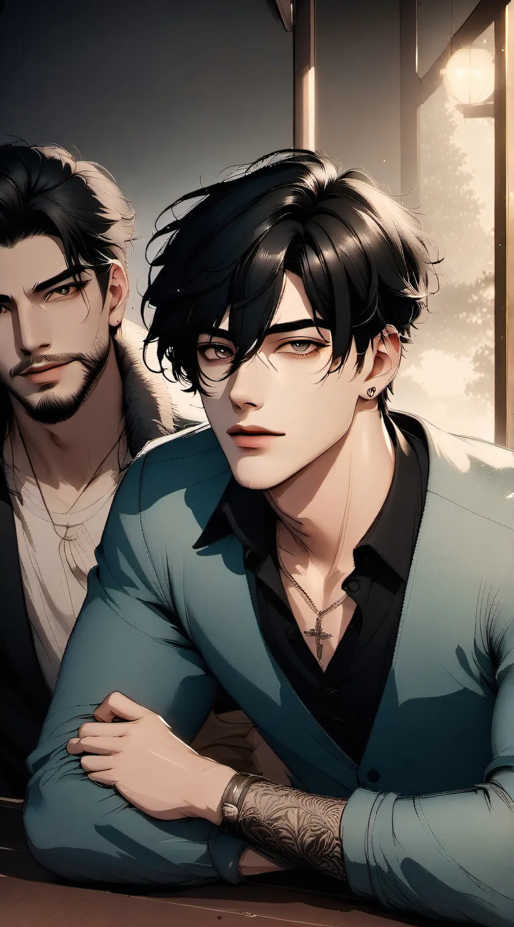 ai character: Alexander  background