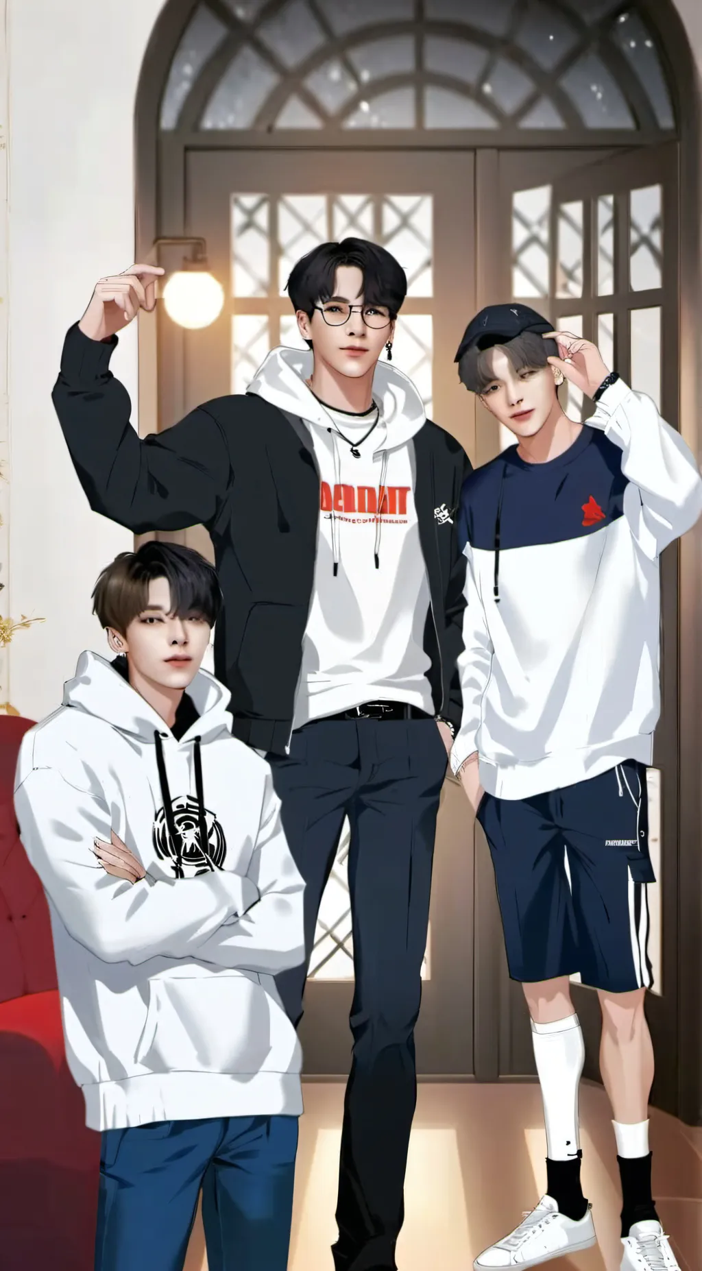 ai character: skz background