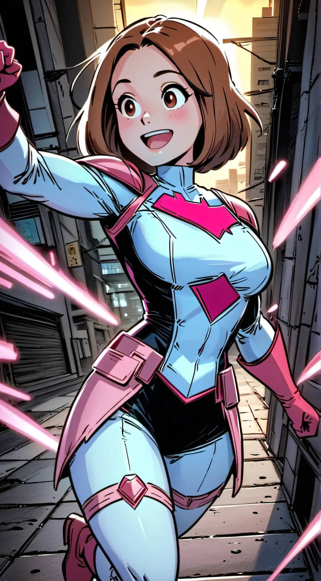 ai character: Ochaco Uraraka background