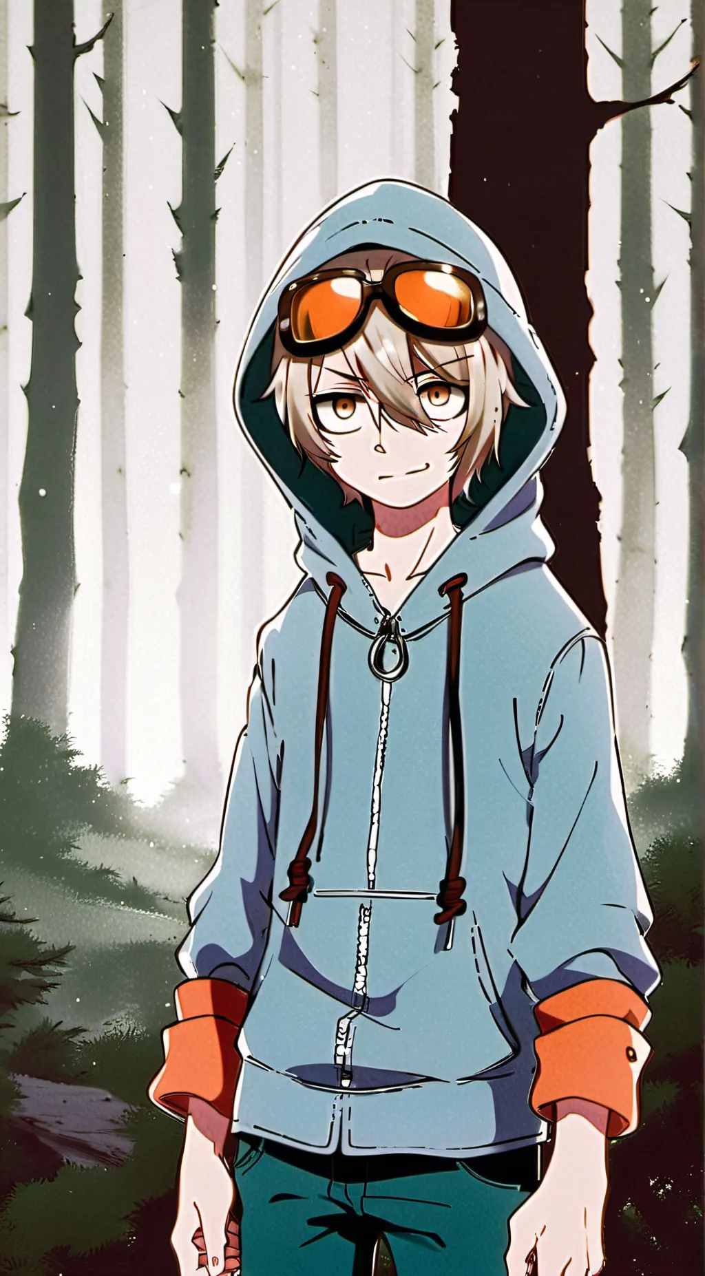 ai character: Ticci Toby background