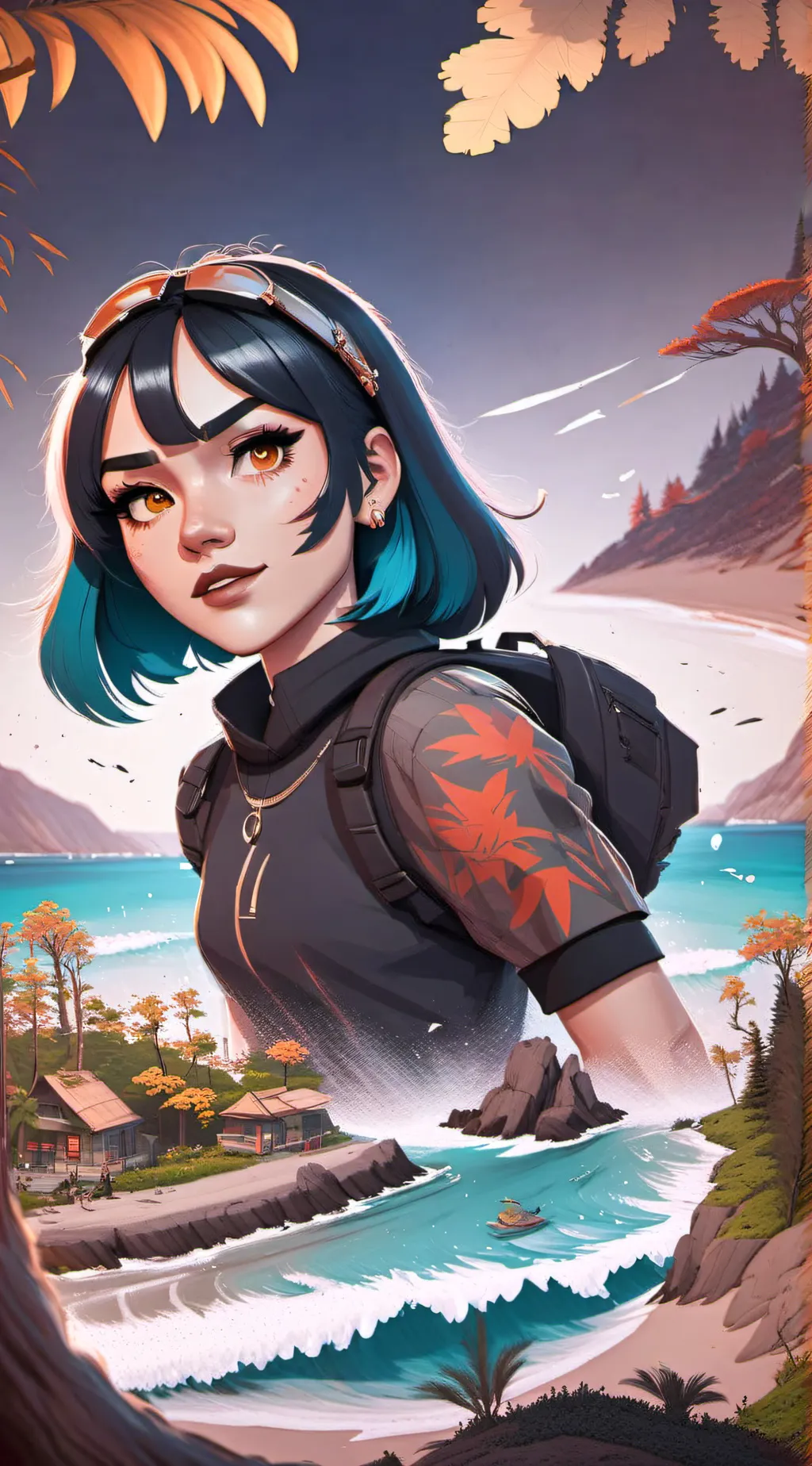 ai character: ava background