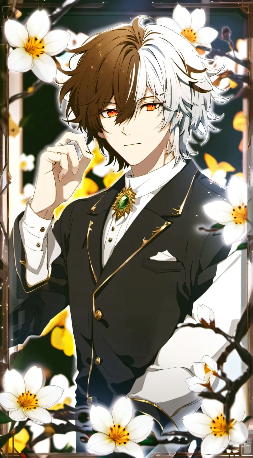 ai character: Tate frost background