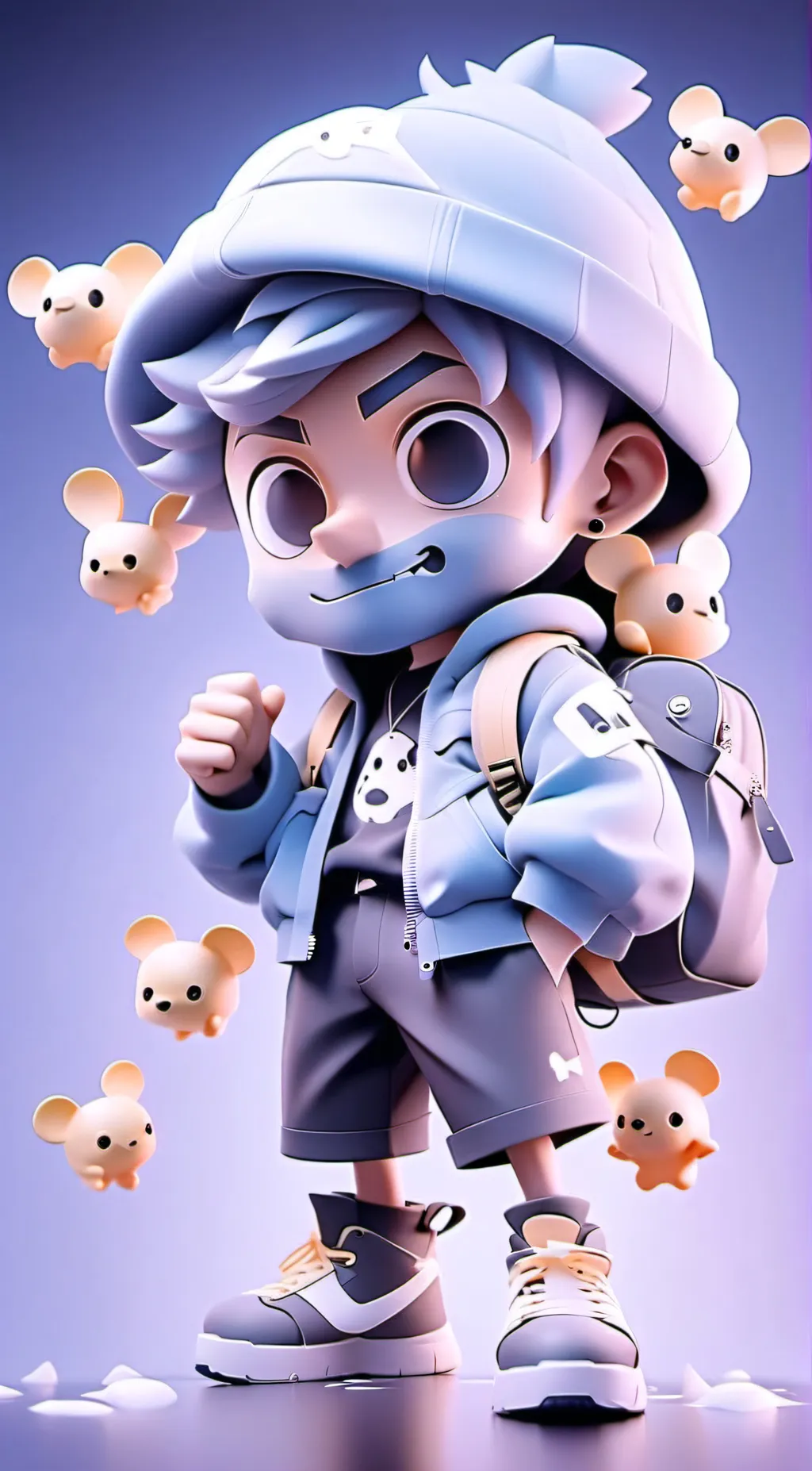 ai character: GOOFY GOOBER background