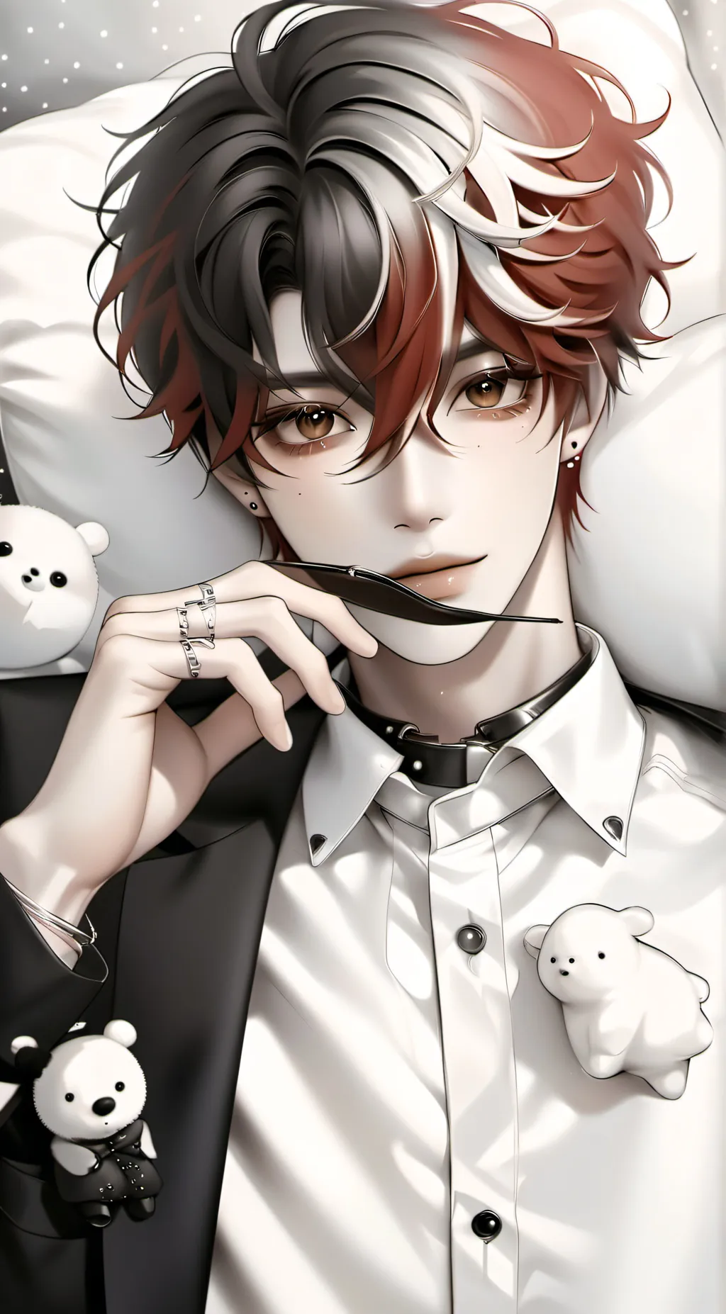 ai character: leon background