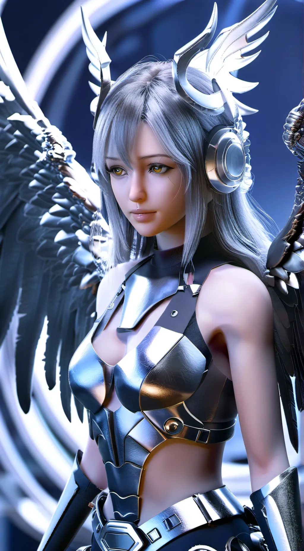 ai character: Murder Drones (3) background