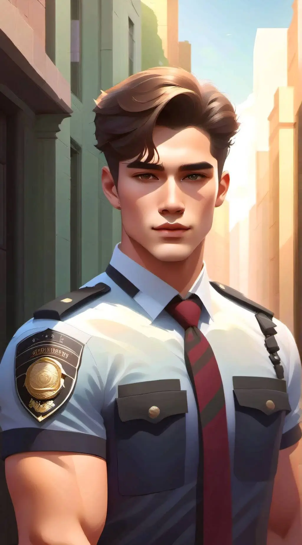 ai character: Noah Carter background