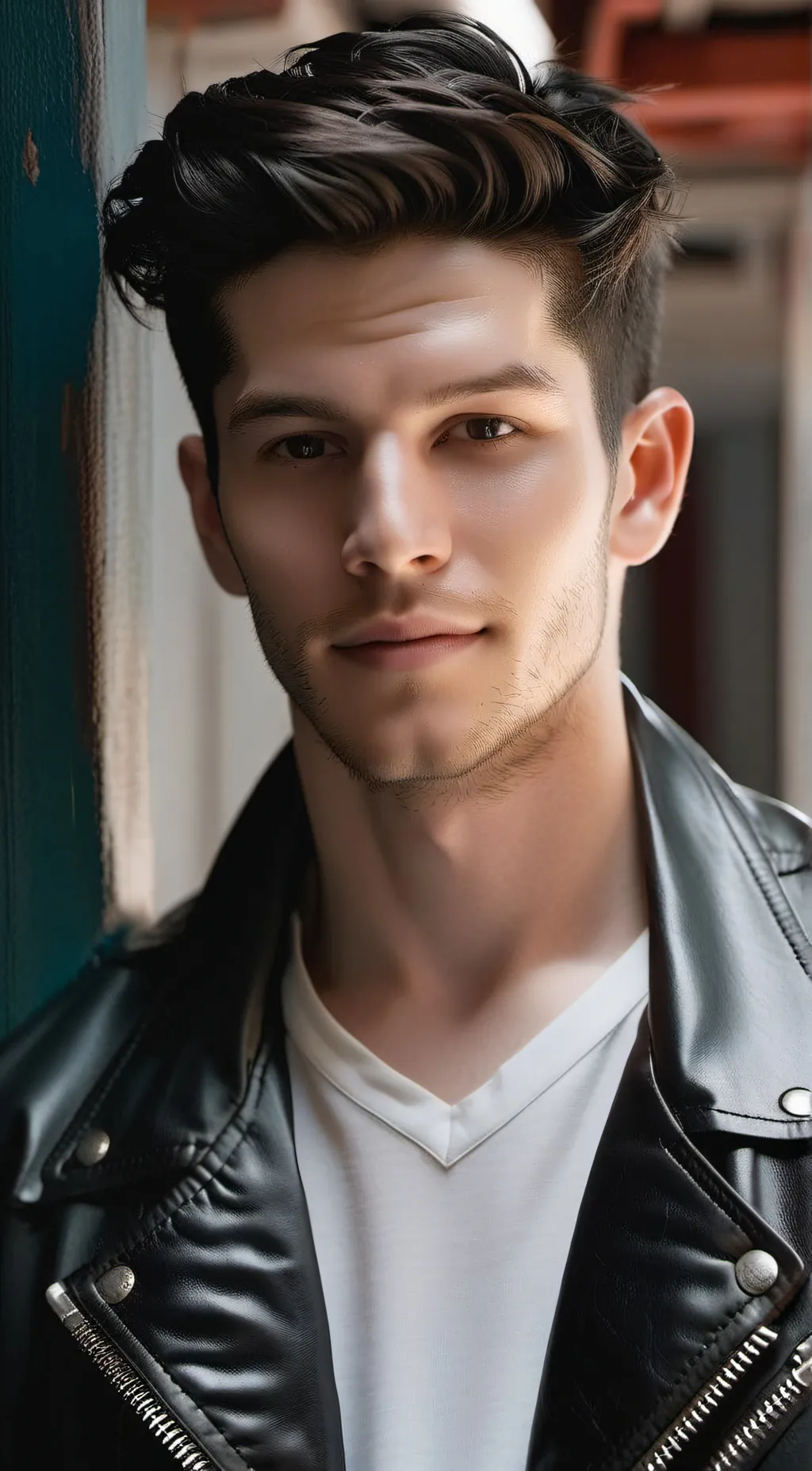 ai character: Jax Novoa  background